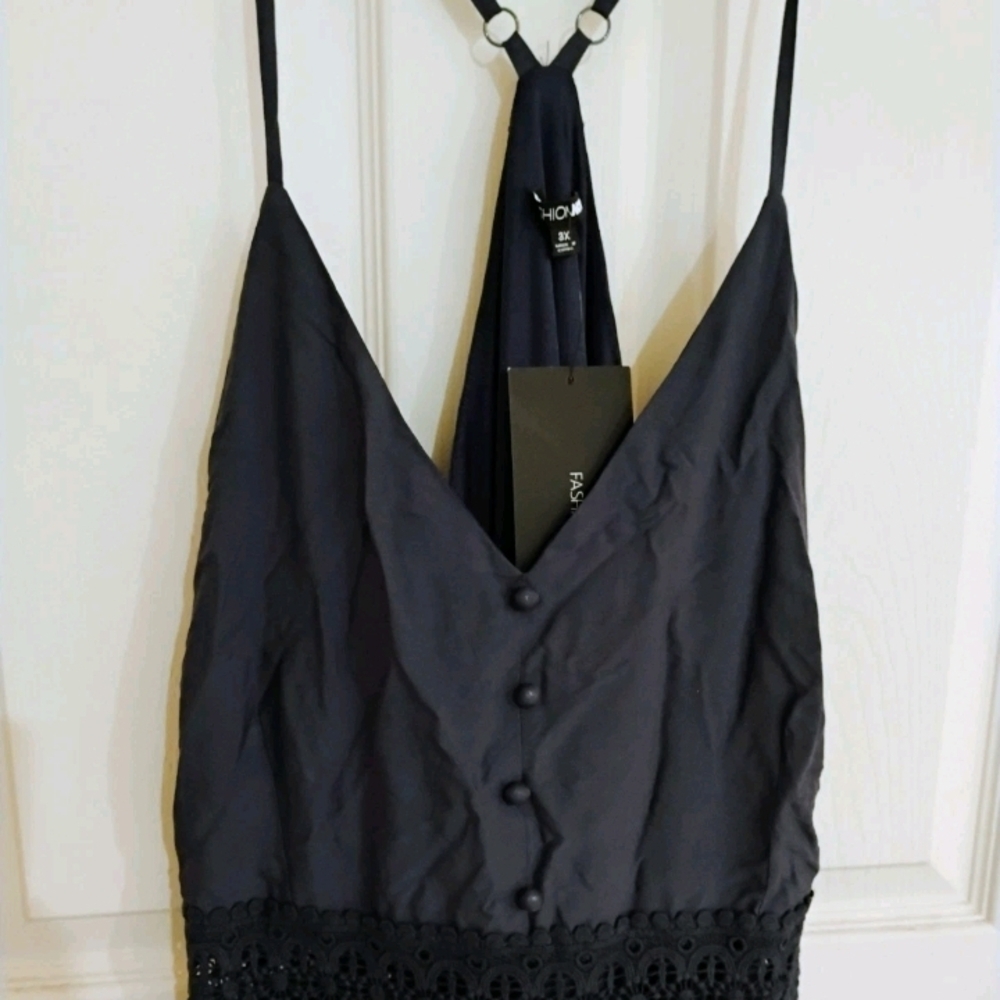 Fashion Nova Navy Blue Maxi Dress - Picture 2 of 16